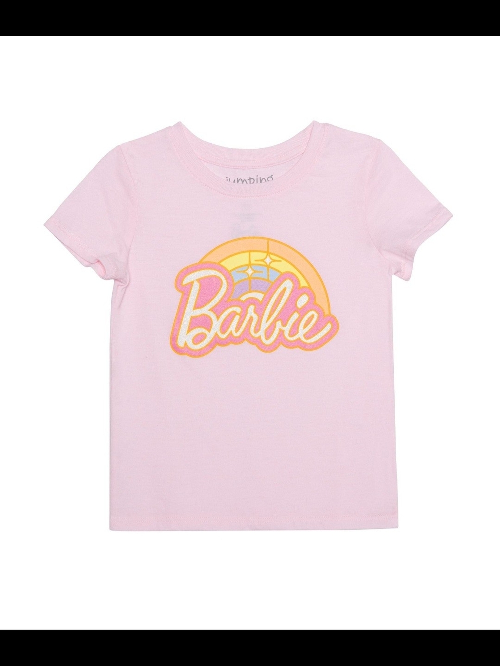 NWT Jumping Beans Barbie Graphic Tee Shirt Pink 12M
